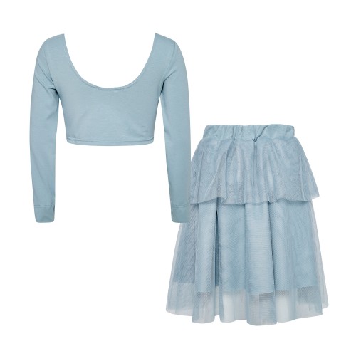 Two In A Castle Φόρεμα Magnolia 2 Layer Lace Blue (T5205)