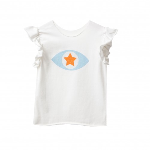 Two In A Castle Μπλούζα Effect Eye Light Blue (T5241)