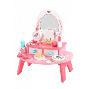 Tooky Toy Τουαλέτα Ομορφιάς Ξύλινη (TL098A)