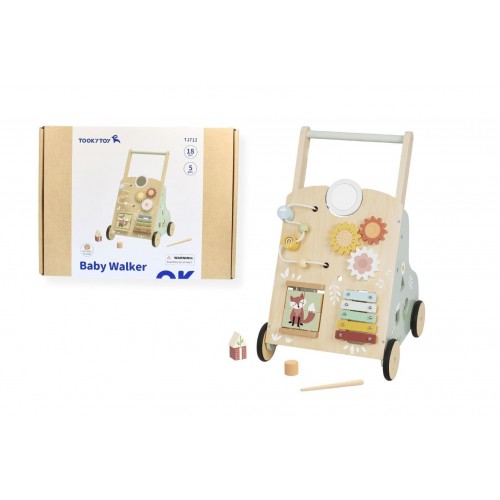 Tooky Toy Περπατούρα Ξύλινη με Δραστηριότητες (TJ712)