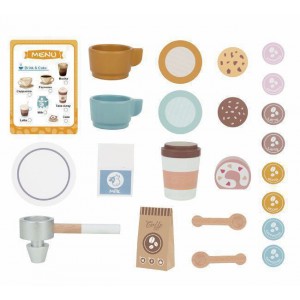 Tooky Toy Ξύλινο Σετ Καφετέρια (TJ269)