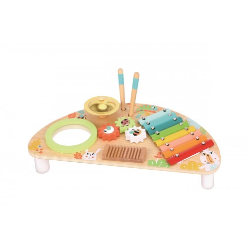 Tooky Toy Ξύλινη Ορχήστρα σε Πάγκο (TKC354A)