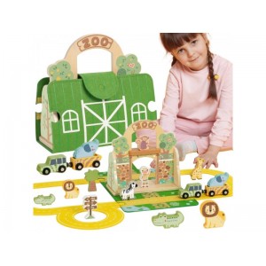 Tooky Toy Felt Zoo (TP537)