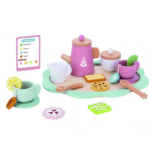 Tooky Toy Ξύλινο Σετ Τσαγιού (TJ271)