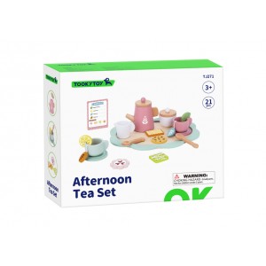 Tooky Toy Ξύλινο Σετ Τσαγιού (TJ271)