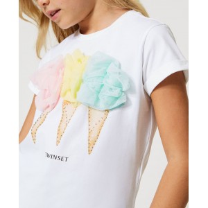 Twinset T-Shirt Ice Cream (231GJ206C)