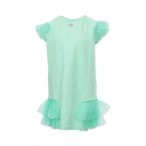 Twinset Φόρεμα Mint Tulle (231GJ2072)