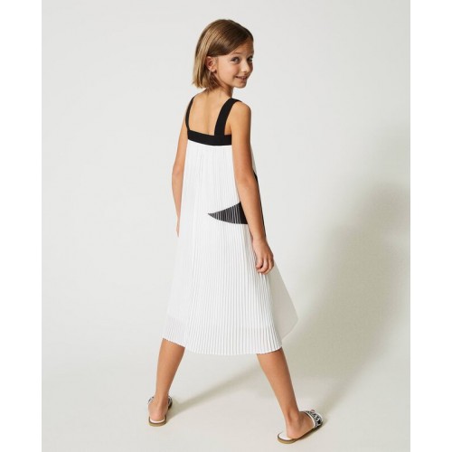 Twinset Φόρεμα Pleated Georgette (231GJ213C)