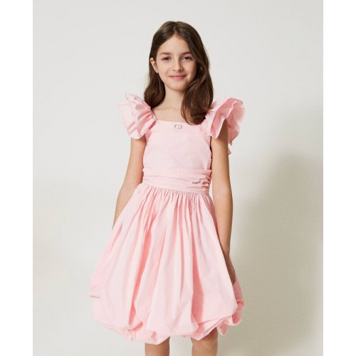 Twinset Φόρεμα Taffeta Ροζ (231GJ2Q52)