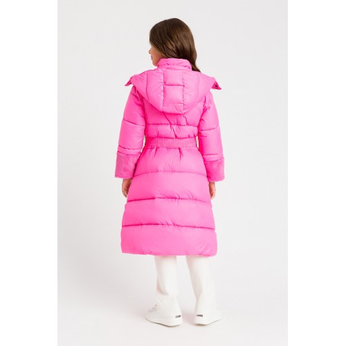 Twinset Μπουφάν Padded Pink Fluo (232GJ2111)