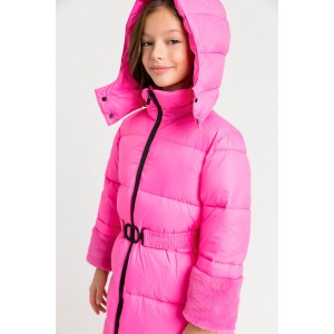 Twinset Μπουφάν Padded Pink Fluo (232GJ2111)