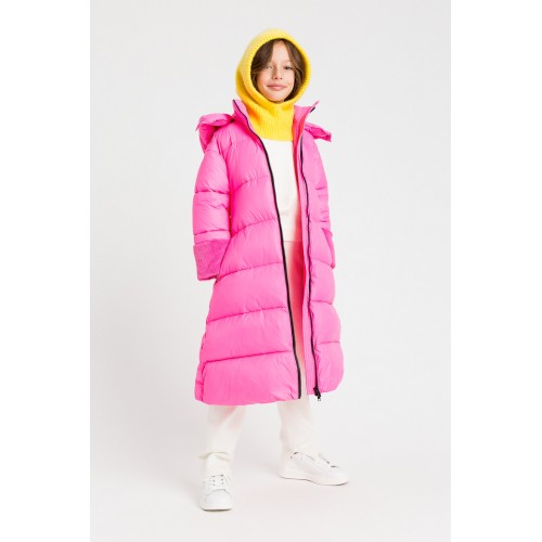 Twinset Μπουφάν Padded Pink Fluo (232GJ2111)