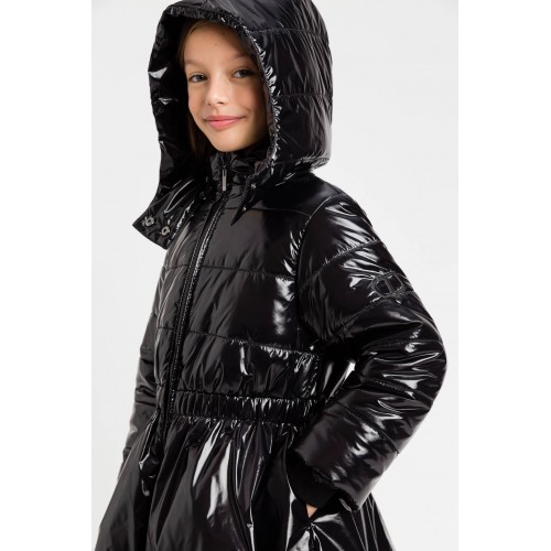 Twinset Μπουφάν Padded Black (232GJ2131)