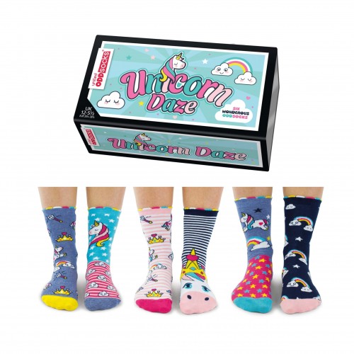 United Odd Socks Κάλτσες Παιδικές 30,5-38,5 Unicorn Daze (02392)