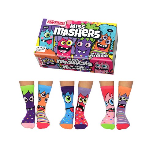 United Odd Socks Κάλτσες Παιδικές 30,5-38,5 Miss Mashers (02488)
