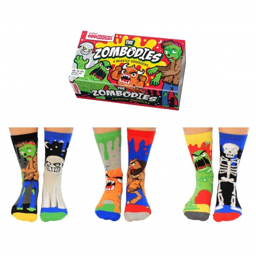 United Odd Socks Κάλτσες Παιδικές 30,5-38,5 The Zombodies (02600)