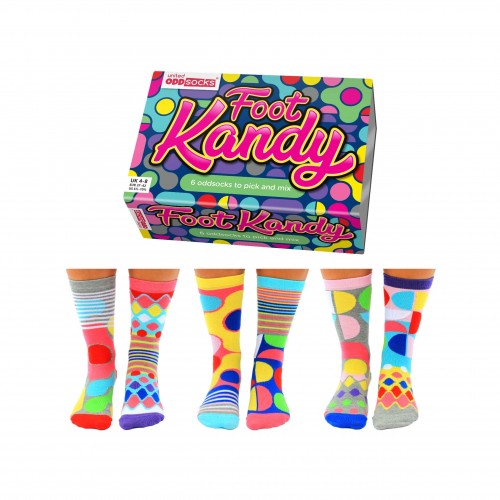 United Odd Socks Κάλτσες Γυναικείες 37-42 Foot Kandy (02659)