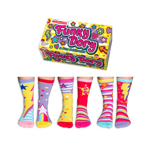 United Odd Socks Κάλτσες Παιδικές 30,5-38,5 Funky Dory (02729)