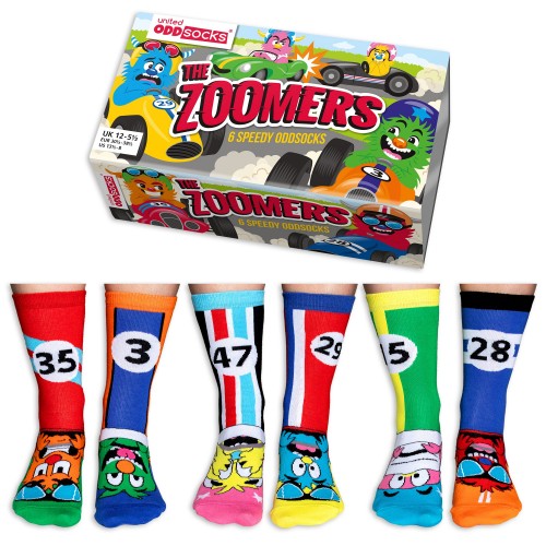 United Odd Socks Κάλτσες Παιδικές 30,5-38,5 The Zoomers (02732)
