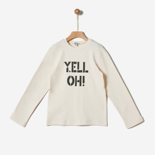 Yelloh T-Shirt "Yell Oh" White Swan (42181110007)
