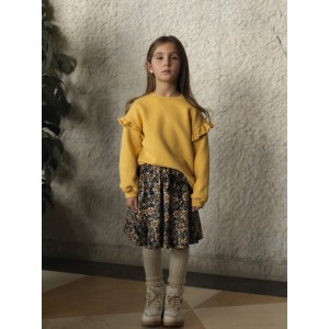 Yelloh Μπλούζα Φούτερ Μουλινέ Mustard (42190230044)