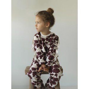 Yelloh Μπλούζα Φούτερ Burgundy Flowers (41170135033)