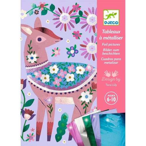 Djeco Χειροτεχνία με Φύλλο Χρυσού Ζωάκια του Δάσους (09519) Djeco Χειροτεχνία με Φύλλο Χρυσού Ζωάκια του Δάσους (09519)