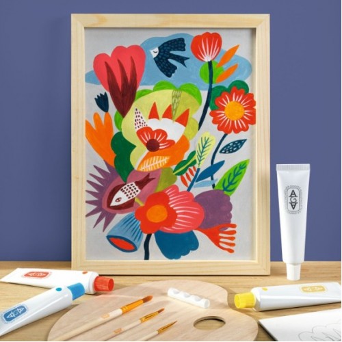 Djeco Atelier 23 Ζωγραφική σε Καμβά - Μίξη Χρωμάτων Λιβάδι (10023)