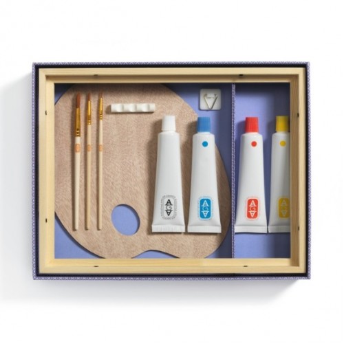 Djeco Atelier 23 Ζωγραφική σε Καμβά - Μίξη Χρωμάτων Λιβάδι (10023)