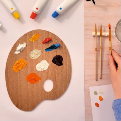 Djeco Atelier 23 Ζωγραφική σε Καμβά - Μίξη Χρωμάτων Λιβάδι (10023)