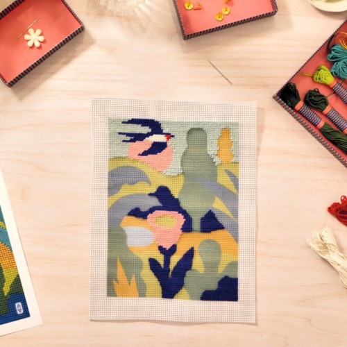 Djeco Atelier 65 Κέντημα σε Καμβά άνοιξη (10065) Djeco Atelier 65 Κέντημα σε Καμβά άνοιξη (10065)