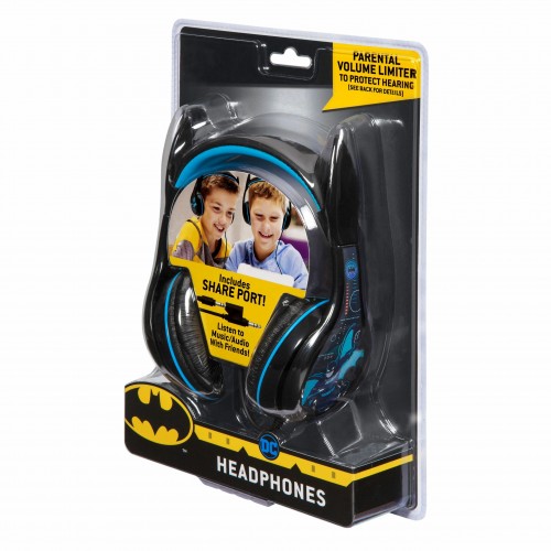 eKIDS Batman Ενσύρματα Ακουστικά με ασφαλή μέγιστη ένταση ήχου (BM140)