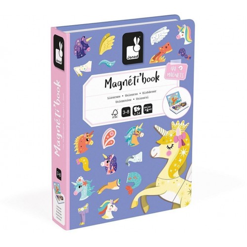 Janod Βιβλίο Μαγνητικό Μονόκεροι (02584) Janod Βιβλίο Μαγνητικό Μονόκεροι (02584)