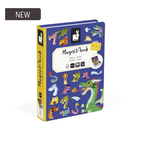 Janod Βιβλίο Μαγνητικό Δράκοι (02527) Janod Βιβλίο Μαγνητικό Δράκοι (02527)