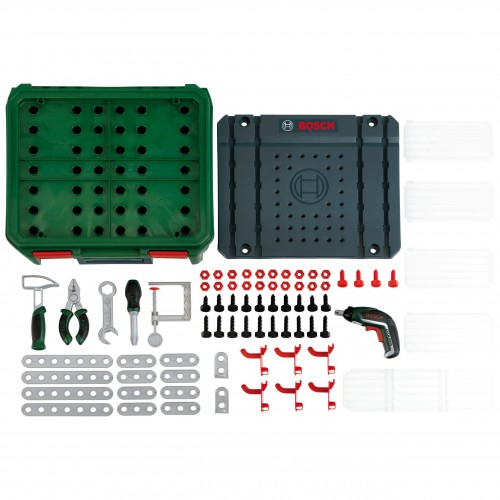 Klein Βαλιτσάκι Πάγκος Εργασίας Bosch με Κατσαβίδι Ηλεκτρικό και 75 Αξεσουάρ (8396)