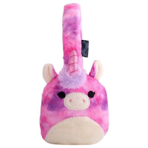 Lazerbuilt Squishmallows Lola The Unicorn – Λούτρινα Ασύρματα Παιδικα Ακουστικά με Μικρόφωνο (HMSQM-BT-LOLA)