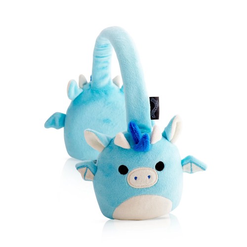 Lazerbuilt Squishmallows Tatiana The Dragon – Λούτρινα Ασύρματα Παιδικα Ακουστικά με Μικρόφωνο (HMSQM-BT-TATIANA)