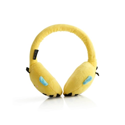 Lazerbuilt Squishmallows Sunny The Bee – Λούτρινα Ασύρματα Παιδικα Ακουστικά με Μικρόφωνο (HMSQM-BT-SUNNY)