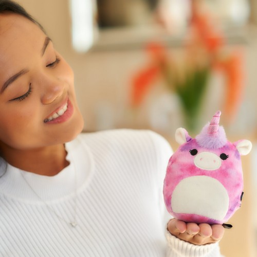 Lazerbuilt Squishmallows Lola the Unicorn – Plush Speaker Bluetooth Ηχείο με Λούτρινη Υφή (SPSQM-BT-LOLA)