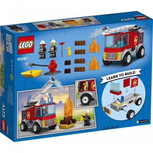 Lego City Fire Ladder Truck (60280)