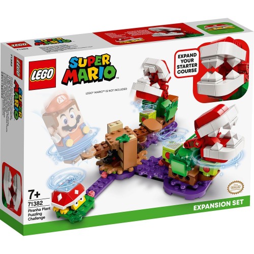 Lego Super Mario Piranha Plant Puzzling Challenge Expansion Set (71382)