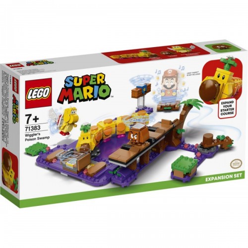 Lego Super Mario Wiggler’s Poison Swamp Expansion Set (71383)