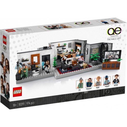 Lego Creator Expert Queer Eye The Fab 5 Loft (10291)