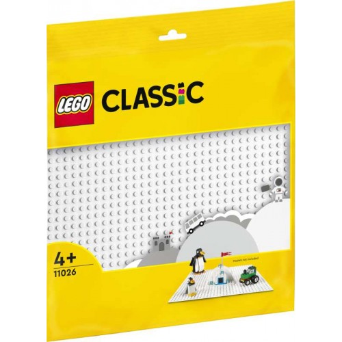 Lego Classic White Baseplate (11026)