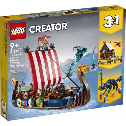 Lego Creator Viking Ship and the Midgard Serpent (31132)