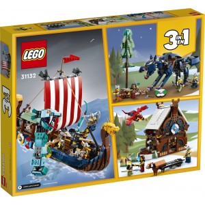 Lego Creator Viking Ship and the Midgard Serpent (31132)