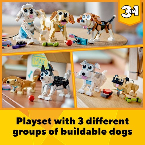 Λαμπάδα Lego Creator 3in1 Adorable Dogs (31137)