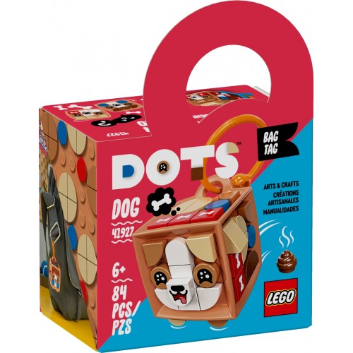Lego Dots Bag Tag Dog (41927)