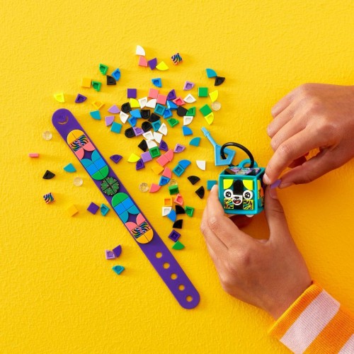 Lego Dots Neon Tiger Bracelet & Bag Tag (41945)