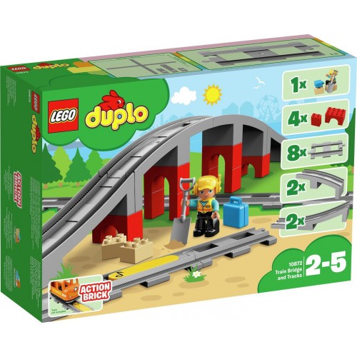 Lego Duplo Train Bridge and Tracks (10872)